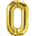 35" Number Gold