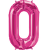 16" Number Hot Pink