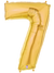 Betallic 40" Megaloon Number Gold Foil Shape