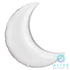 Alive Balloon Co 35" Moon Silver