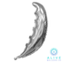 Alive Balloon Co 39" Palm Frond Silver