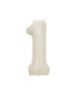 35" Number White Sand