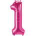 16" Number Hot Pink
