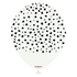 Kalisan Safari Cheetah- White Latex ( Print: Black )