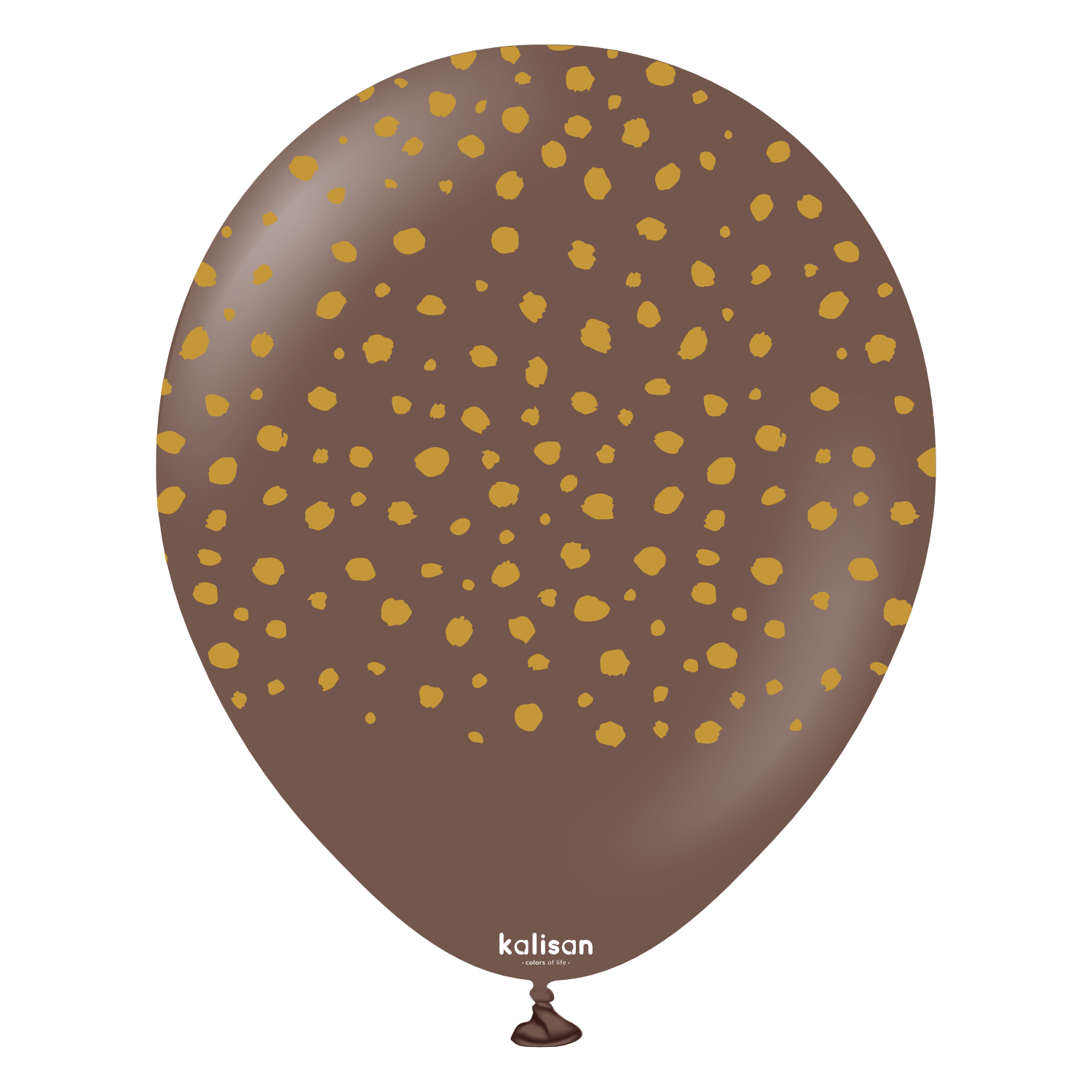 Kalisan Safari Cheetah- Chocolate Latex ( Print: Gold )