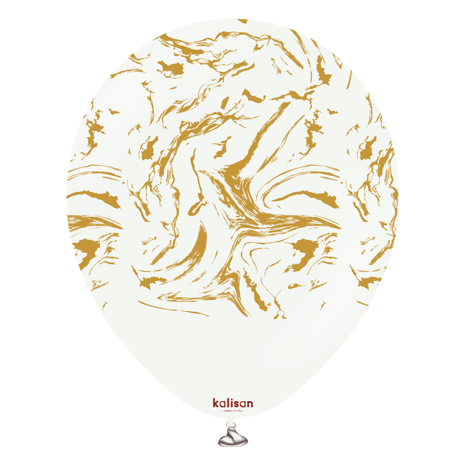 Kalisan Nebula Print White (Gold Print)