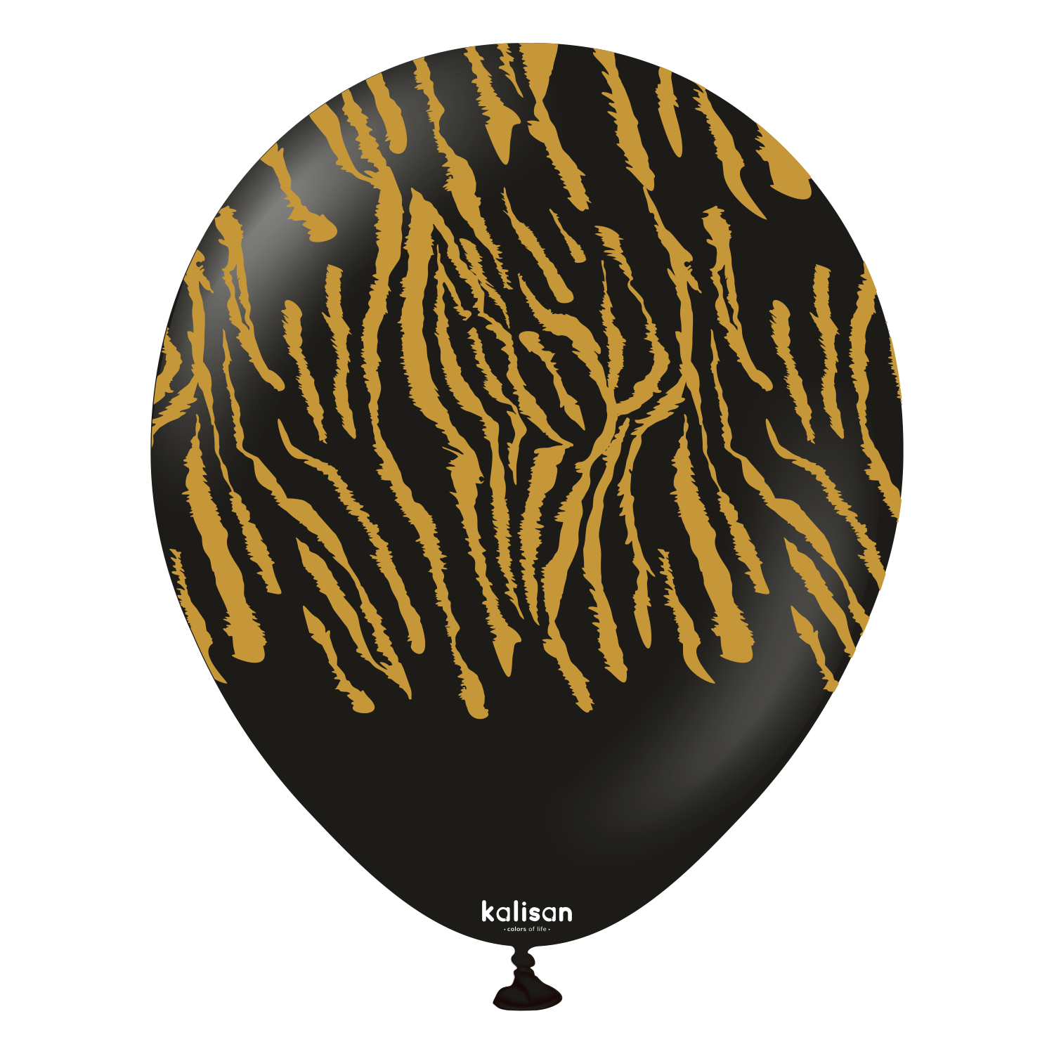 Kalisan Safari Tiger Print Black (Gold Print)