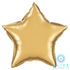 Alive Balloon Co 19" Star Chrome (Matte) Gold