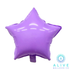 Alive Balloon Co 19" Star Macaron Purple