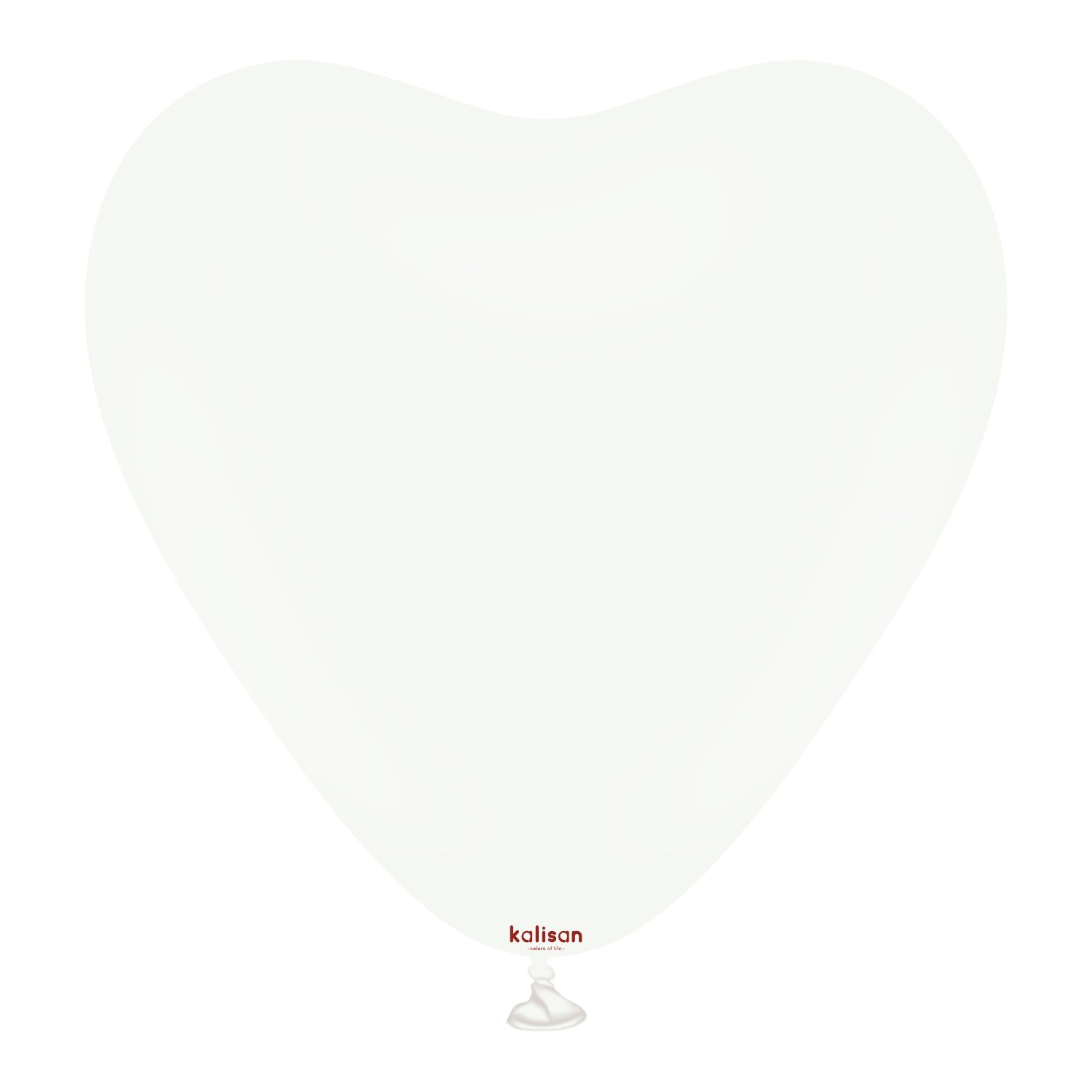 Kalisan 12" Heart Standard White