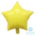 Alive Balloon Co 19" Star Macaron Yellow