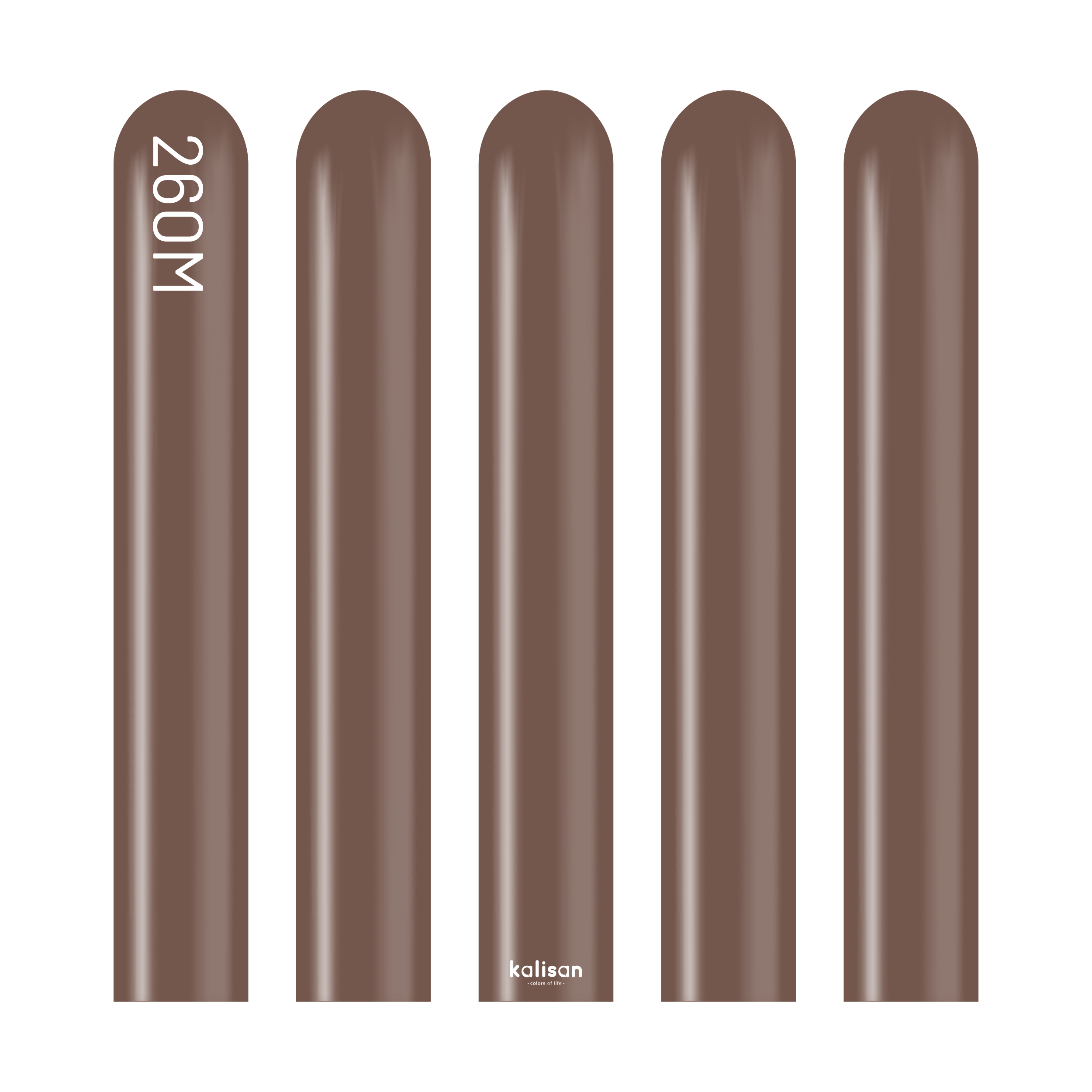 Kalisan 260 Standard Chocolate Brown