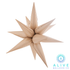 Alive Balloon Co 26" Starburst Caramel