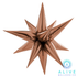 Alive Balloon Co 26" Starburst Chocolate