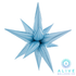 Alive Balloon Co 26" Starburst Light Blue