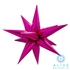 Alive Balloon Co 40" Starburst Magenta
