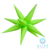 Alive Balloon Co 40" Starburst Neon Green