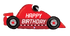 Betallic 43" Race Car Birthday