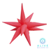 Alive Balloon Co 60" Starburst Neon Bright Pink (Red)