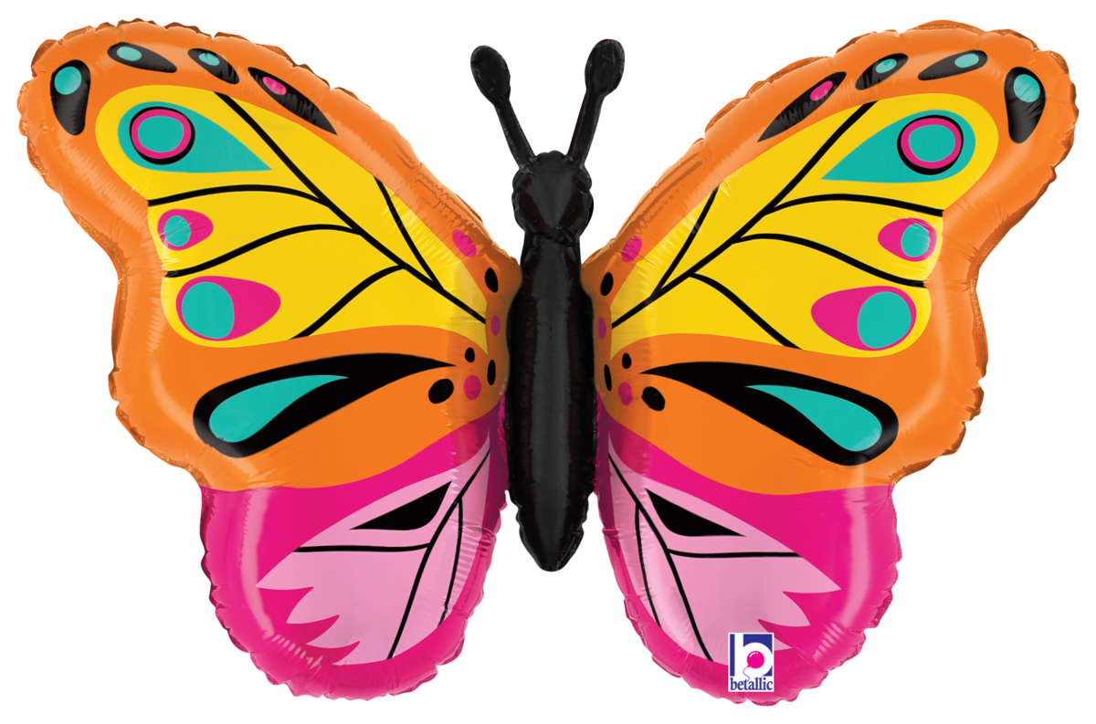 Betallic 30" Colorful Butterfly