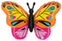 Betallic 30" Colorful Butterfly