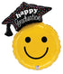Betallic 26" Happy Graduation Smiley