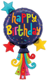 Betallic 40" Balloon Streamers Birthday