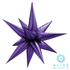 Alive Balloon Co 26" Starburst Purple