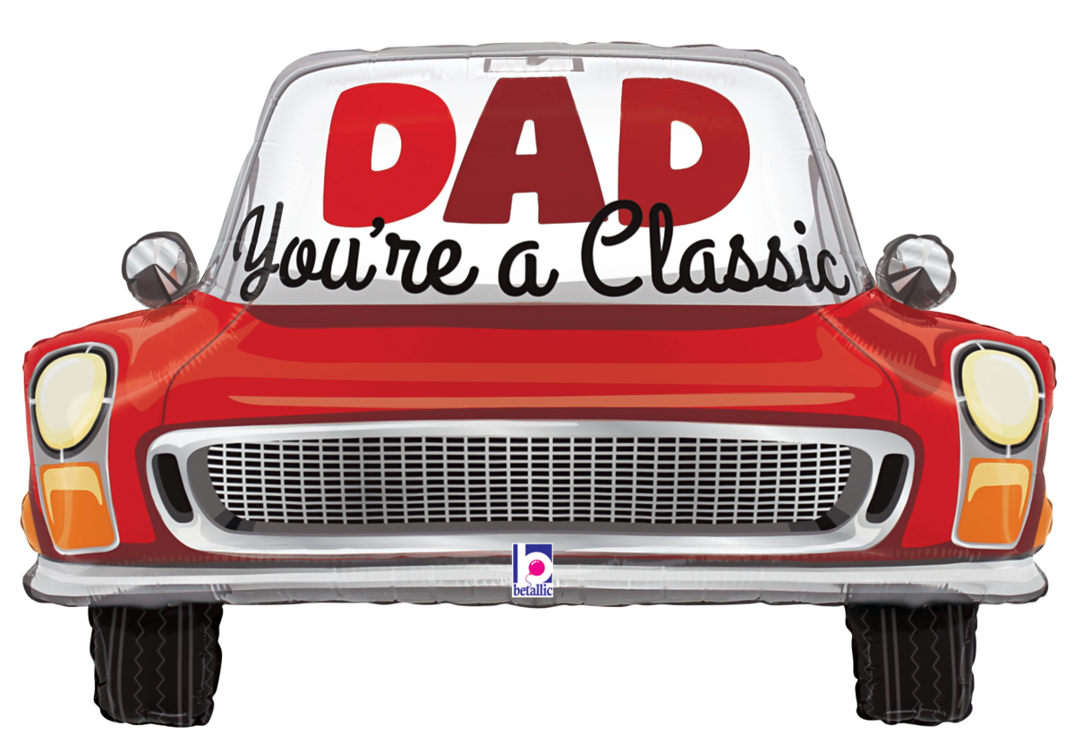 Betallic 30" Dad Car You're a Classic