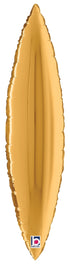Betallic 27" Betallic Gold Taper Leaf