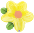 Betallic 30" Yellow Watercolor Flower