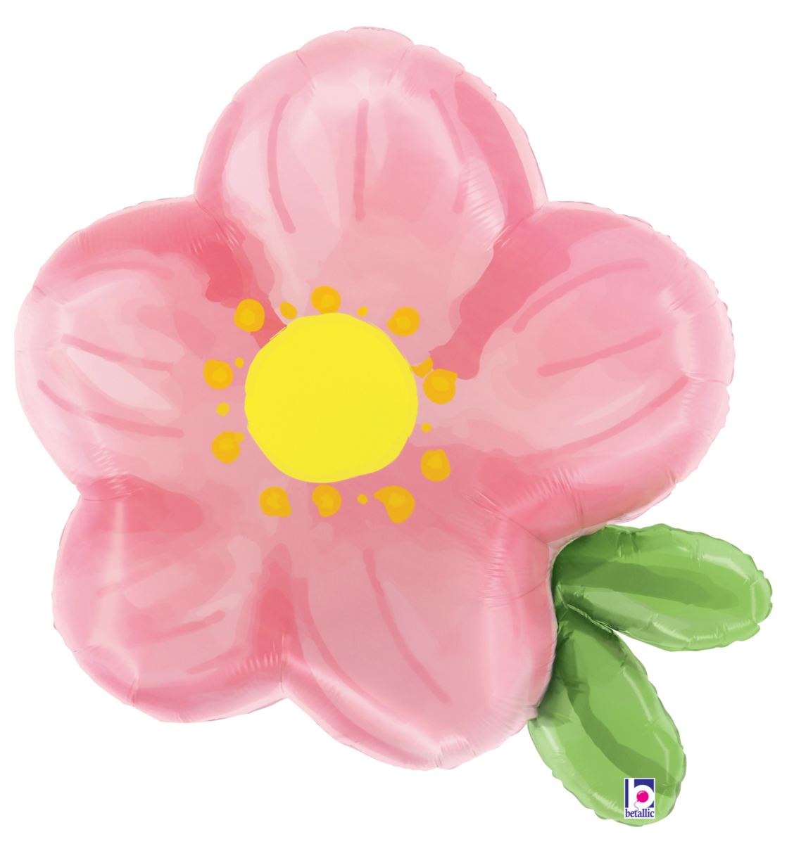 Betallic 30" Pink Watercolor Flower