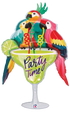 Betallic 44" Party Time Parrots