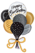 Betallic 38" Satin Birthday Balloons