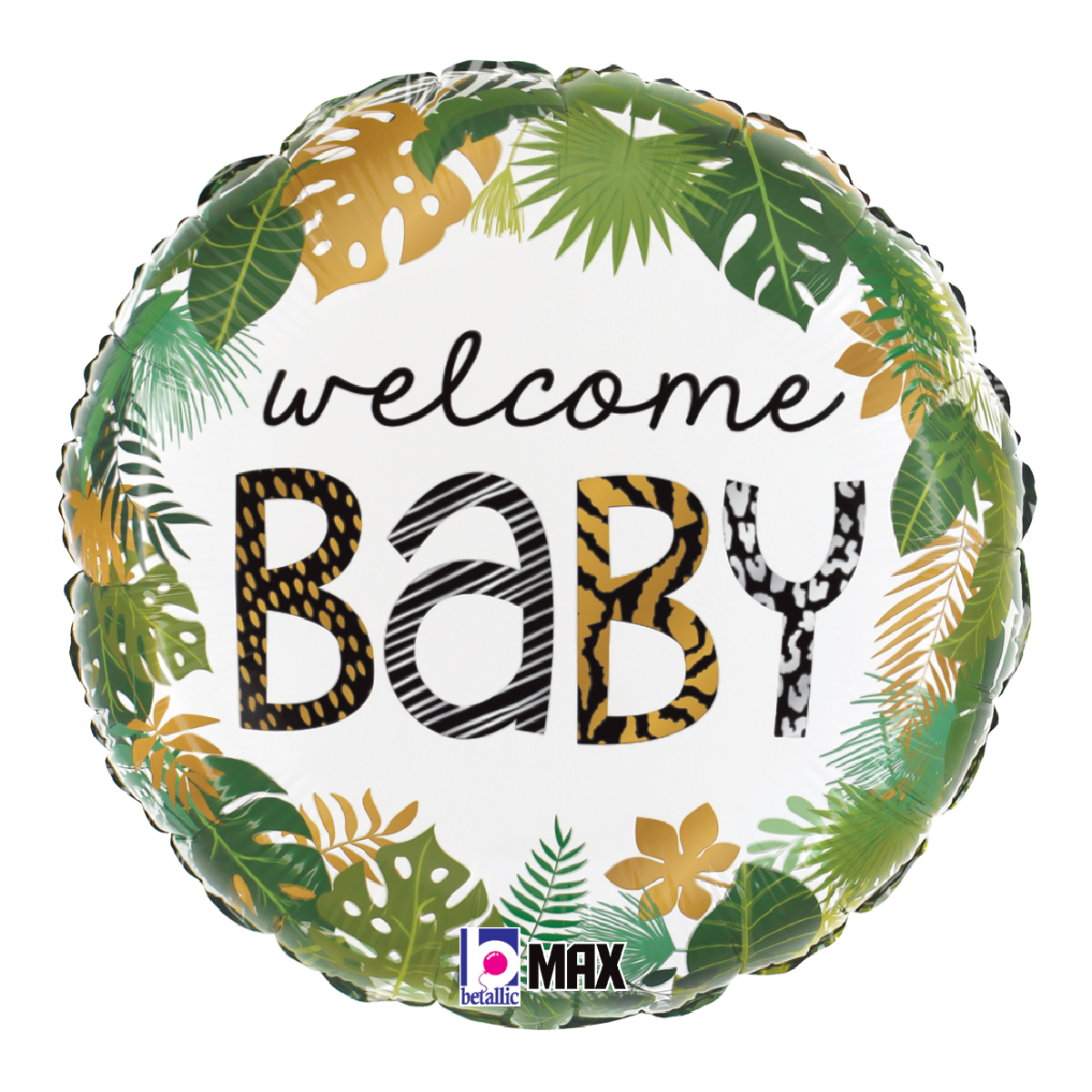 Betallic 18" Welcome Baby Jungle