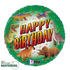 Betallic 18" Happy Birthday Dinosaur