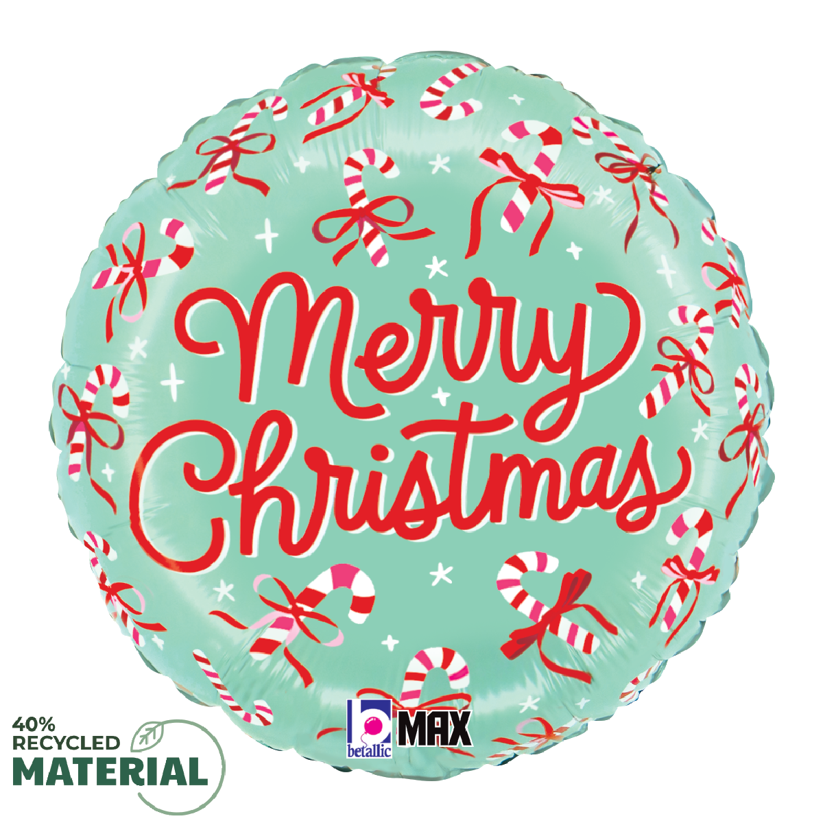 Betallic 18" Christmas Candy Cane Bows