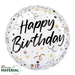 Betallic 18" Satin Birthday Streamers