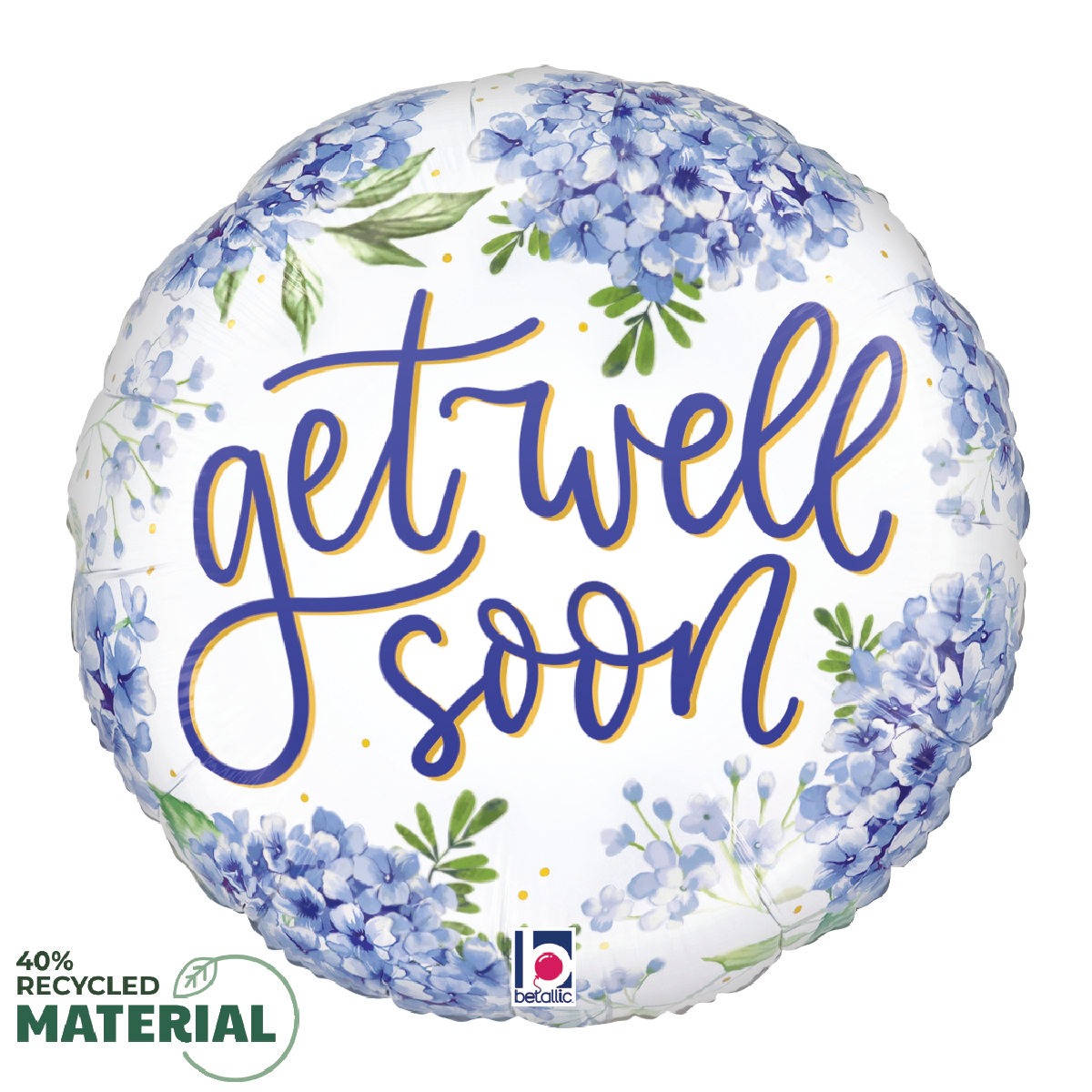 Betallic 18" Get Well Soon Hydrangea
