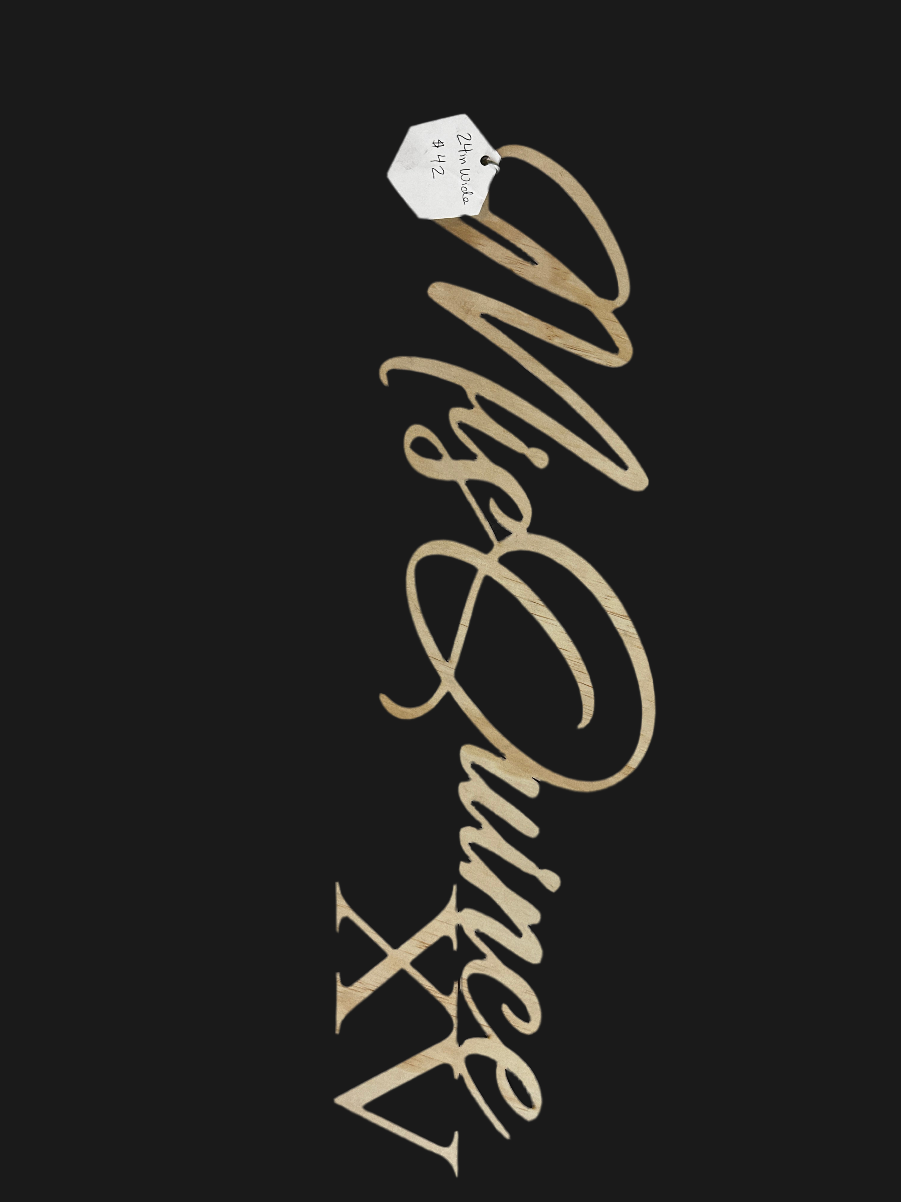 Miss Quince XV Wooden Sign (Local Pick-up Only)