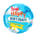 18" Happy Birthday Airplane Foil
