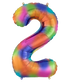 40" Number Rainbow