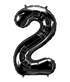 40" Number Black