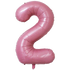 40" Number Pastel Pink