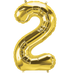 35" Number Gold