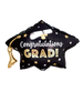 28" Congratulations Grad Cap Foil