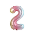 40" Number V Gradient