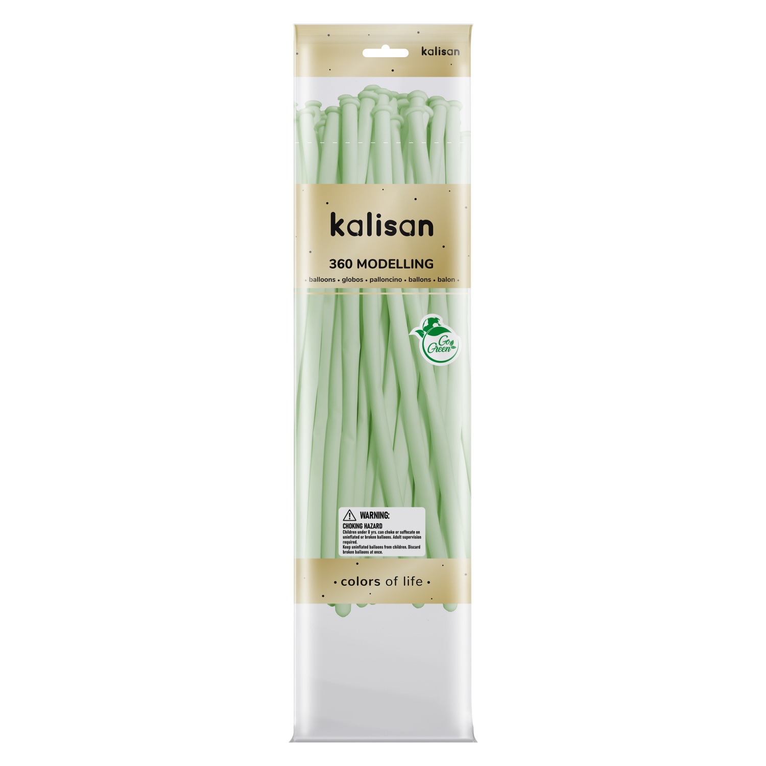 Kalisan 360 Macaron Pale Green (Nozzle Up)
