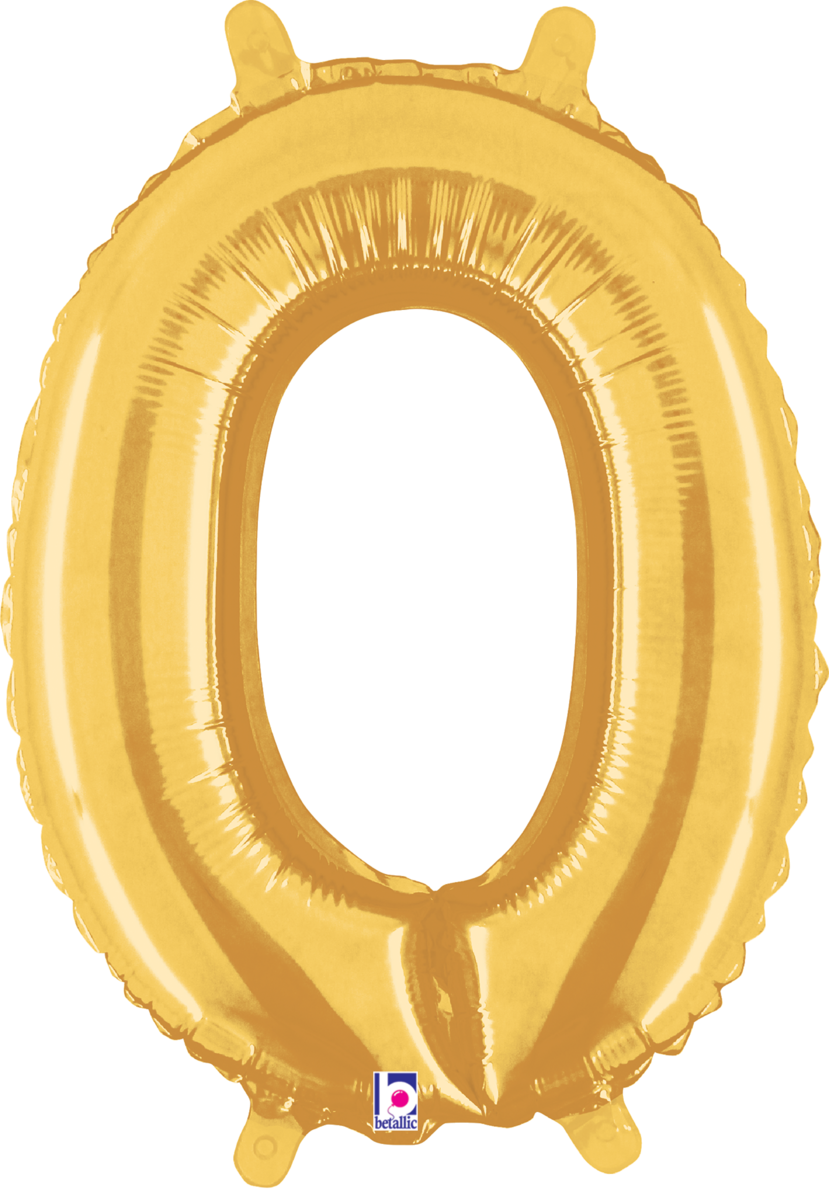 Betallic 14" Megaloon Jr. Gold Numbers