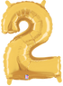 Betallic 14" Megaloon Jr. Gold Numbers